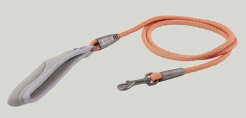 Weekend Warrior Rope Leash neon orange NZ