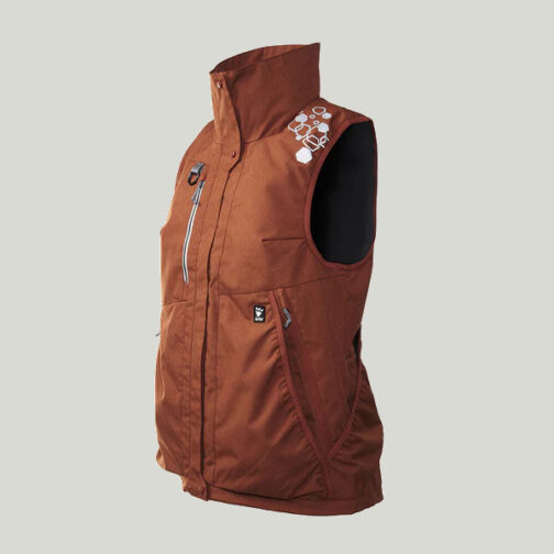 Hurtta Training Vest ECO cinnamon side view NZ